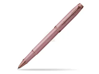 Rollerpen Parker IM Finish Touch Mauve fijn zwart - 1