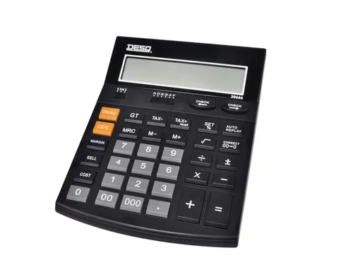 Rekenmachine Desq X-Large Check & Correct