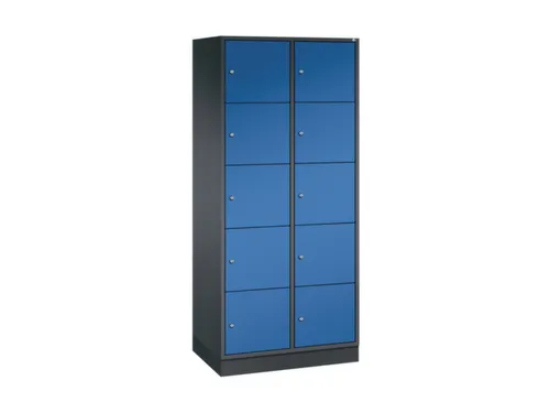 grootvolume-lockersysteem,HxBxD 1950x820x500mm,2x5vakken,cil.-slot