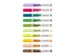 Brushpen Talens Ecoline set botanisch blister à 10 stuks assorti