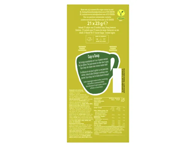 Cup-a-Soup Knorr erwtensoep 21x175ml Voordeelbundel