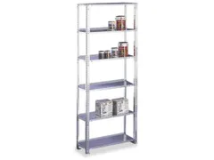 magazijnstelling,grondveld,HxBxD 1850x754x304mm,vaklast 80kg