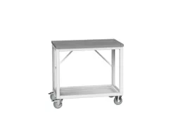 werkbank,verrijdbaar,HxBxD 930x1000x600mm,linoleumblad