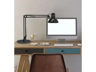 Bureaulamp LED MAULstudy Voet incl. E27 lamp Zwart - 2
