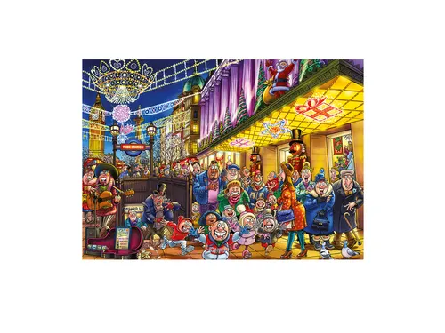 Puzzel Wasgij Christmas 20 De Geesten van de Kerstmis! 2x1000 stukjes