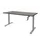 Dextro Slinger Bureau Zit-sta T-poot 180x80 Logan Eiken 25mm Alu