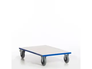 platformwagen,draagverm. 600kg,laadvl. LxB 1200x800mm,houtplaat - 3