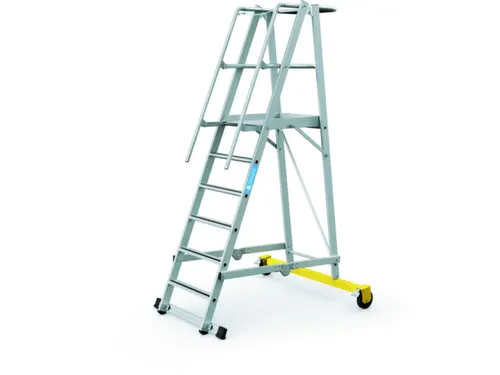 Platformladder Aluminium Bordes H X B X D 1600X 600X 630Mm 6Treden