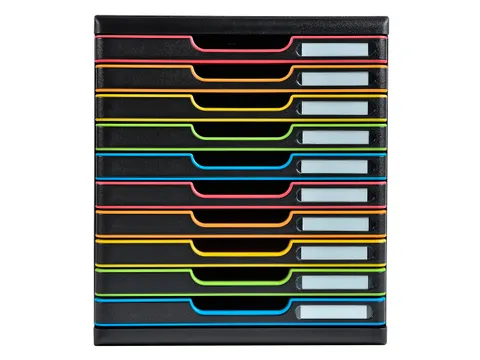 Ladenblok MODULO A4 10 laden Classic Harlekijn