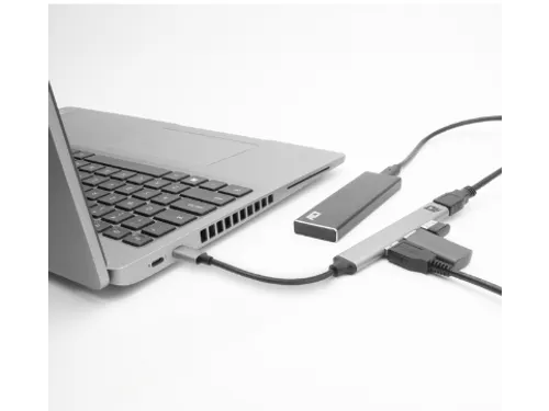 Hub ACT USB-C 3x USB-A 2.0 en 1x USB-A 3.0