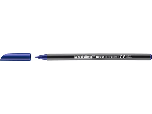 Fineliner edding 1200 blauw 0.5-1.0mm