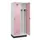 locker voor scheiding van kleding,HxBxD 1950x800x500mm,2vak