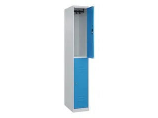 dubbeldekse locker,HxBxD 1850x300x500mm,1x2vak.,vak B 300mm - 2