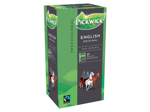 Zwarte Thee Pickwick Fair Trade English 25x2.5gr