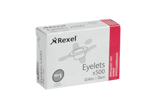 Rexel Eyelets Velos ringen Nr. 1 3.2mm