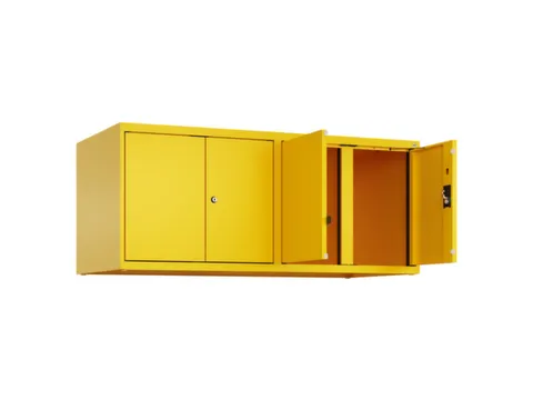 opzetkast,v. locker voor scheiding van kleding,4vak.,vak B 300mm