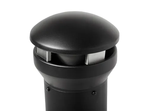 Asbak Rubbermaid Infinity Genie staand zwart