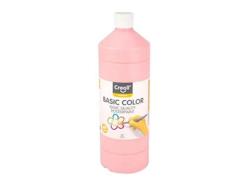 Plakkaatverf Creall basic roze 1000ml