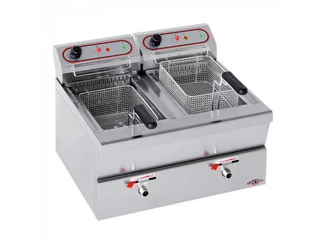 Stilfer Friteuse 9+9 Liter elektrisch