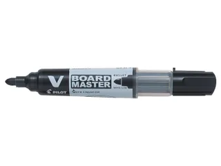 Whiteboardmarker Pilot V-Board Master Begreen Rond Medium Punt Zwart - 1