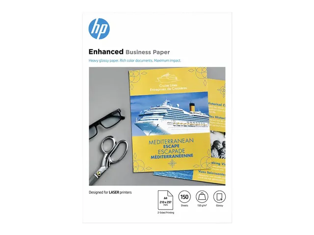 Laserpapier Hp Cg965A 150 Gram A4 Glans Wit 150Vel