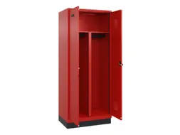 PBM-locker,HxBxD 1950x800x500mm,2vak,vak B 400mm,draaigrendel