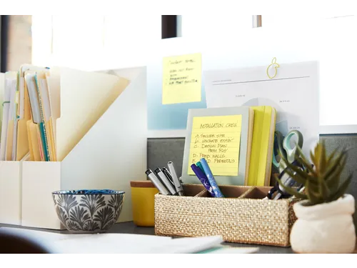 Memoblok 3M Post-it 660 102x152mm lijn geel