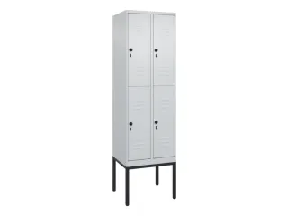 dubbeldekse locker,HxBxD 2120x600x500mm,2x2vak.,vak B 300mm - 1
