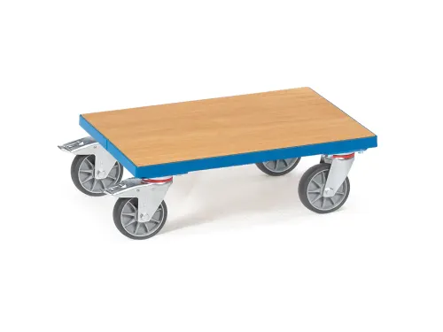 Eurobakken Rolplateau's 13582 250kg 600x400mm Hout Ral5007
