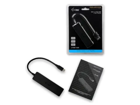 I-TEC USB-C Slim Passive HUB 4-Poorts