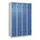 Z-garderobekast,HxBxD 1850x1200x500mm,vak B 150/300mm,draaigrendel