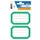 Boek Etiket Herma 5716 82x55mm Groene rand gelinieerd 12 stuks