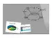 Tableau magnetique en verre Be!Board 900x600x9mm gris