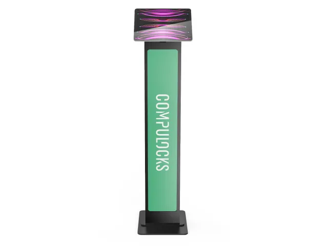 Compulocks 140BSMP01B, Aluminium, Zwart