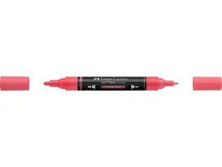 Acrylmarker Faber-Castell Multimark 255 orange neon - 2