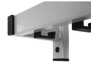 Wandgarderobe 5 haken Safe grijs - 2