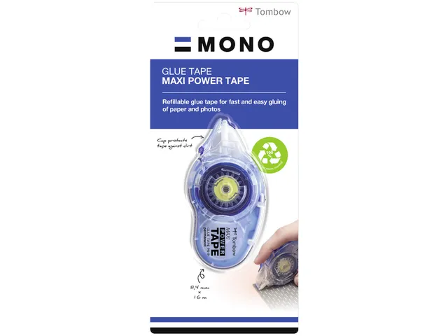Lijmroller Tombow MONO navulbaar 8.4mmx16m