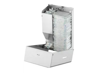 MediQo-line Maandverband- & tampondispenser klein RVS, MQSTB E - 2