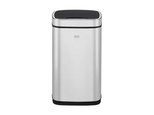 Afvalbak Touch Pro Bin 20+20 Liter Mat Rvs