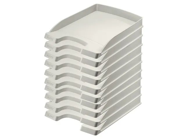 Brievenbak Leitz 5237 Plus slim grijs A4