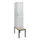 locker met bank,HxBxD 1950x400x815mm,1vak,vak B 400mm,draaigrendel