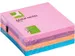 Quick Notes Memoblaadjes Ultra 76x76mm 320 Vel Assorti