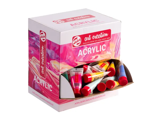 Acrylverf Talens Art Creation Caribbean 12ml dispenser 100 stuks assor