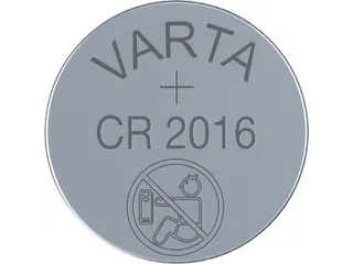Batterij Varta knoopcel CR2016 lithium blister à 5 stuks - 3