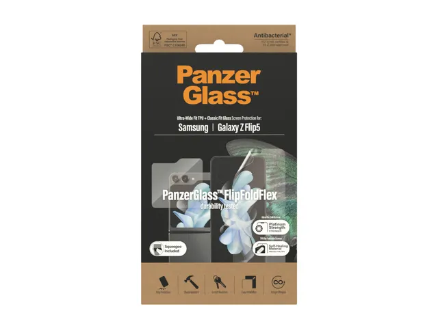PanzerGlass Screen Protectors Samsung Galaxy Z Flip 5G | Glass & Fi