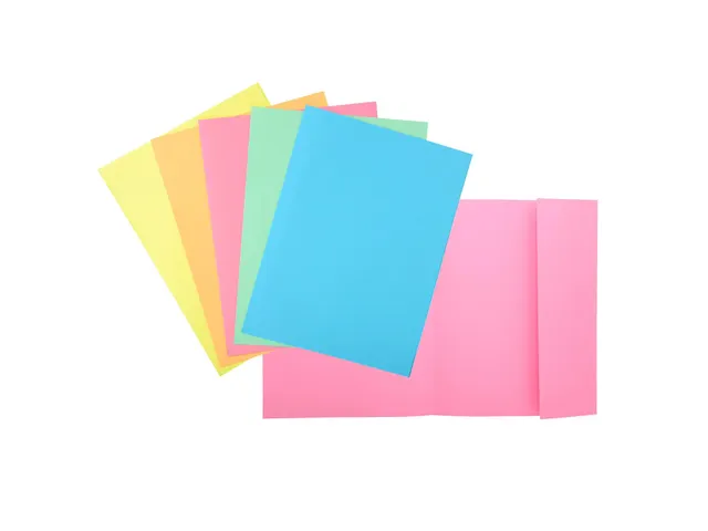 Dossiermap Exacompta Super A4 160gr 1 klep assorti 100 Stuks