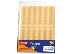 Metallic Stickers Blister Met 288 Stuks Goud En Zilver