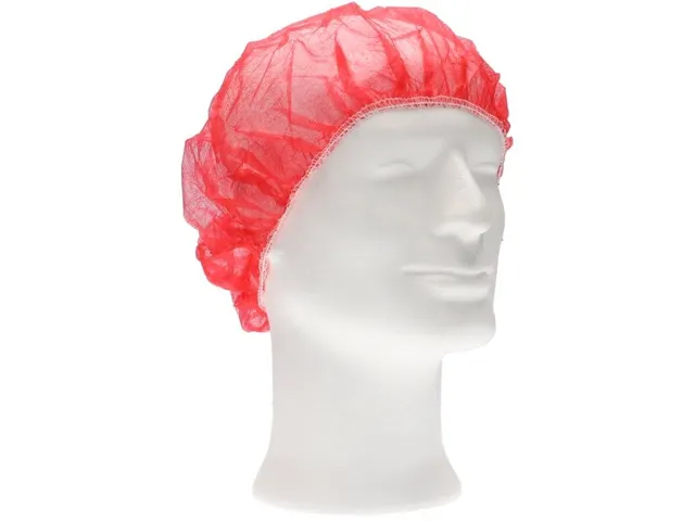 Haarnet CMT bouffant non-woven XL 58cm PP rood
