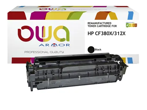 Tonercartridge OWA alternatief tbv HP CF380X zwart