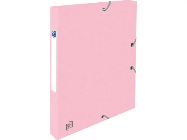 Top File+ elastobox rug 25 cm pastelkleuren 4 stuks